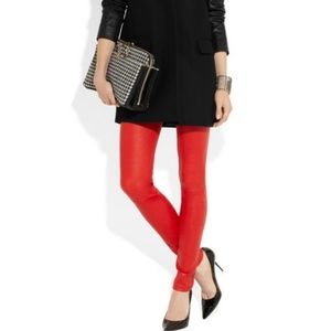 Deals for Theory Leather Leggings 